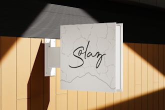 design a professional abstract or wordmark logo