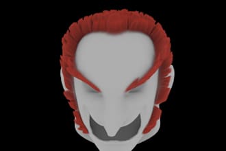 3d xgen hair 3d nft character design 3d animal fur 3d game model in blender