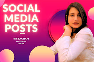 do creative posts for your social media blogs and websites