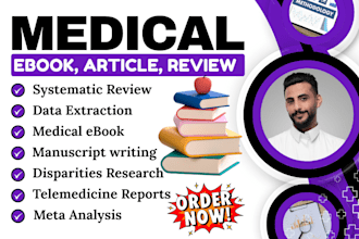 write medical article, ebook, neuroscience, holistic wellness, medical writing