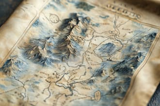 design fantasy map for your book