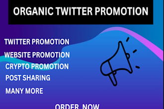 promote website, twitter, tiktok, ig and crypto to USA, UK audience