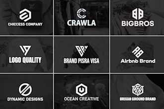 design fashion clothing luxury urban minimalist modern streetwear monogram logo