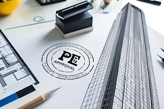 pe stamp california florida architectural city permit drawing licensed engineer