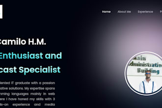build modern websites and provide ai logo and image generation services