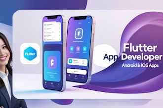 build custom mobile apps for android and ios with flutter