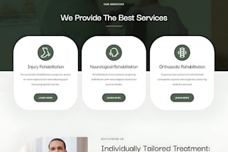 design and redesign healthcare website , home care website ,medical care website