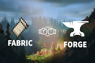 custom minecraft mod on forge and fabric