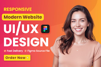 do figma website design, website ui ux design, ui ux design