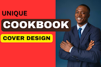 design book cover for cookbooks and ebook cover