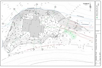 design a grading and drainage plan using autocad civil 3d