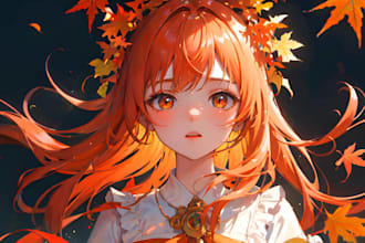 make anime art, custom commissions