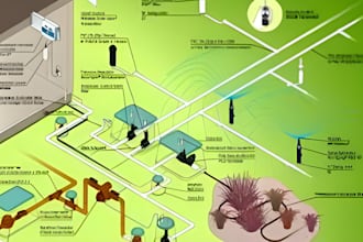 design 2d and 3d irrigation and landscape plans with autocad precision