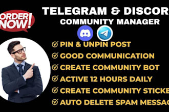 manage crypto telegram community meme coin promotion hype with 15 chatters