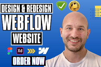 build custom webflow site, cms setup, figma to webflow, PSD, adobe xd to webflow