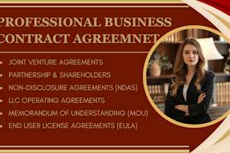 draft joint venture partner nda mou eula llc operating shareholder agreements