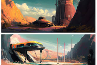 environment concept art landscape design
