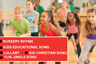 be children female vocalist songwriter for kid nursery rhyme toddler lullaby