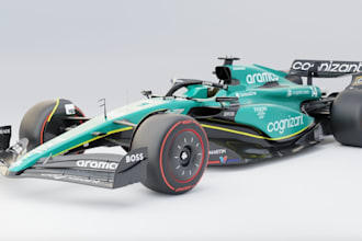 amr23 vehicle model, sculpt3d for print, cut and keys, f1,f2 sport car, race car