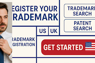register your trademark and search for your brand in US,UK, patent search