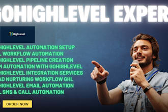 setup gohighlevel contact form, appointment setter, automation, email campaign