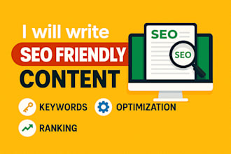 write SEO friendly content and product descriptions using ai