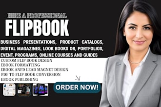 convert ebook to flip book or digital magazine flip book