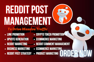 manage reddit post comment boost business website seo product crypto ai app saas