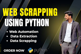 do advanced python web scraping and data mining with API integration