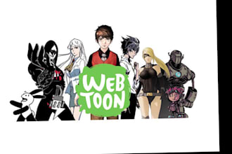 do webtoon promotion in 24hrs superfast and be your series manager