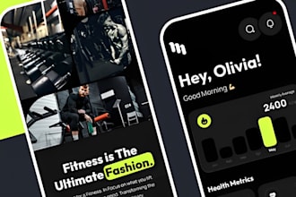 develop fitness trainer app, gym app, health app, workout app, yoga app