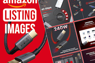 design amazon listing graphics, infographics and a plus ebc