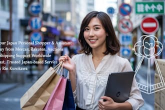 be your japan based personal shopper and shipping assistant
