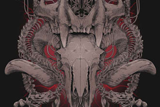 create dark art, album cover