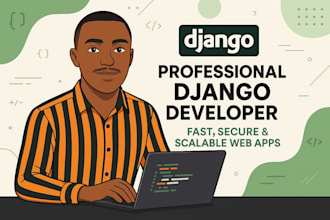 build a full stack web app using django and react