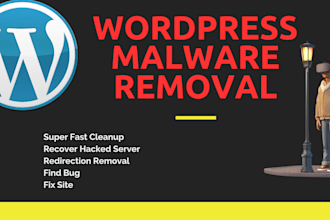 do your wordpress malware removal from your wordpress site and protect it