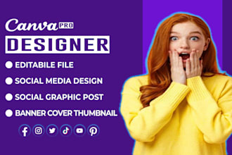 be your canva editable canva expert and canva pro template designer