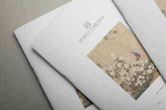 design a stunning catalogue or lookbook for your brand