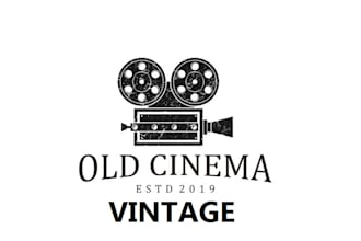 create stunning retro vintage hand drawn logo illustration or any graphic design