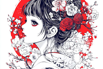 make anime tattoo design