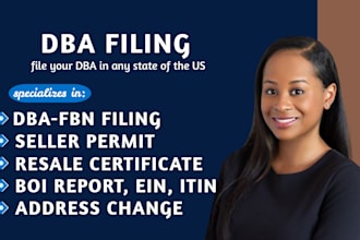 register US llc obtain ein, itin boi filing dba, wyoming llc and dissolution