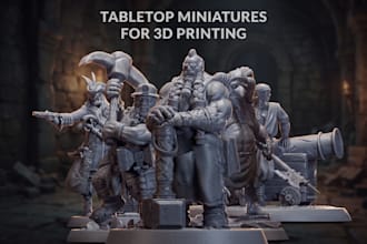 sculpt a custom dnd character miniature