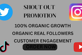 shoutout, promote crypto, ig, website link, yt video app to 2m tiktok followers