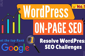 do wordpress on page SEO optimization to boost your google rankings