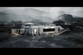 design 3d game environment level design stylized 3d environment map asset unity