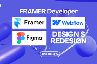 develop, update fix clone duplicate 3d animated webflow website, figma to framer