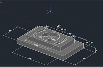 design your drawing in autocad in