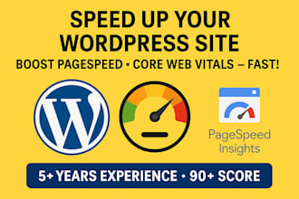 speed up your wordpress website and boost pagespeed score