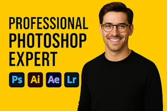 be your graphic designer and photoshop expert