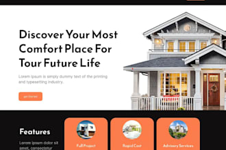 real estate agent investor website realtor CRM landing page for lead generation